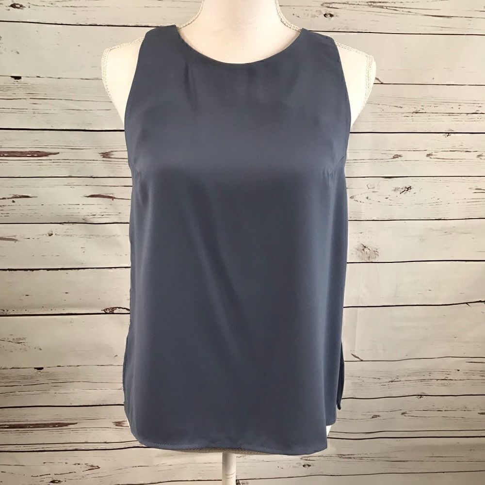 NWOT ASTR Label Gray GRISAILLE Sleeveless tank top